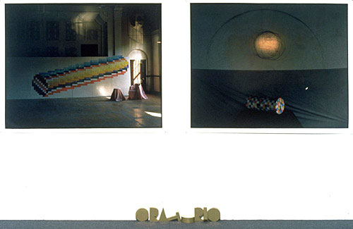 Photo de l’œuvre Nature morte au carreau (Arlequin) de Serge Tousignant (Afficher en plein écran)