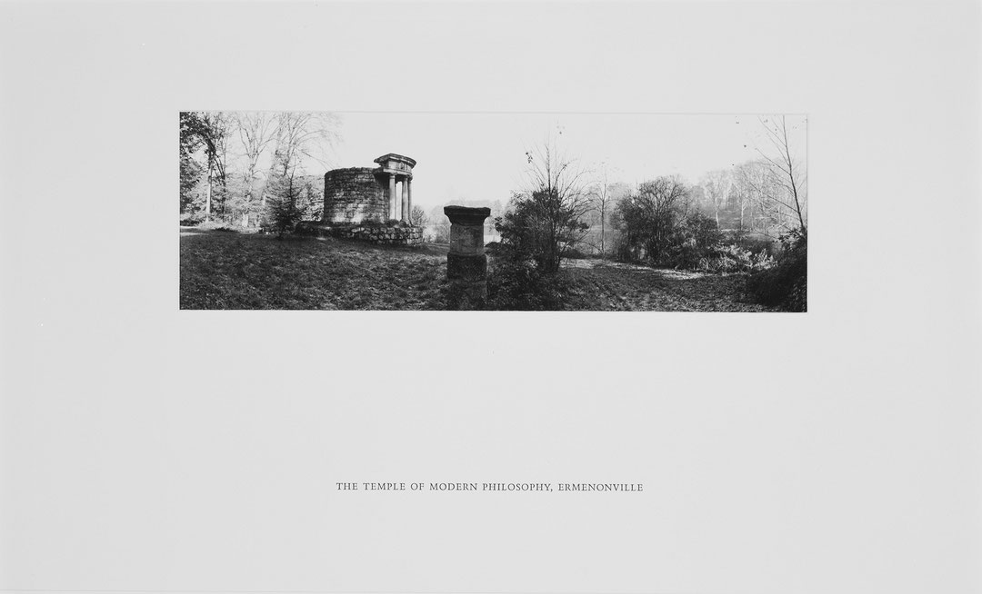 Photo de l’œuvre The Temple of Modern Philosophy, Ermenonville de Geoffrey James (Afficher en plein écran)