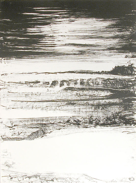 Photo de l’œuvre En allées baroques (tirée de l’album « La Mer », 1978-1980) de André Bergeron (Afficher en plein écran)