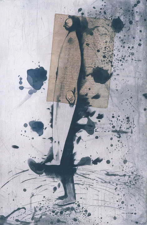Photo de l’œuvre Monotype IV de Louis-Pierre Bougie (Afficher en plein écran)