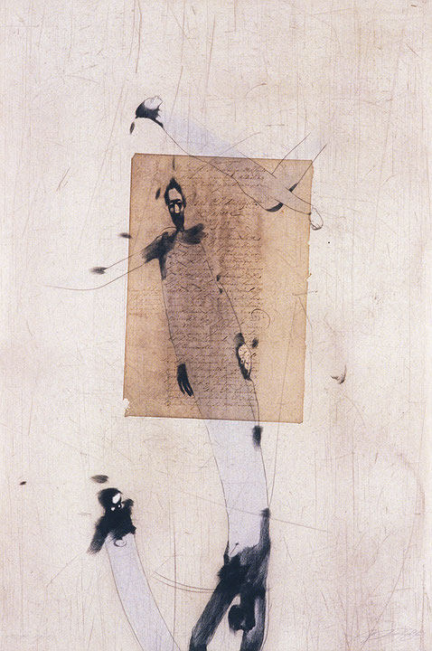 Photo de l’œuvre Monotype I de Louis-Pierre Bougie (Afficher en plein écran)