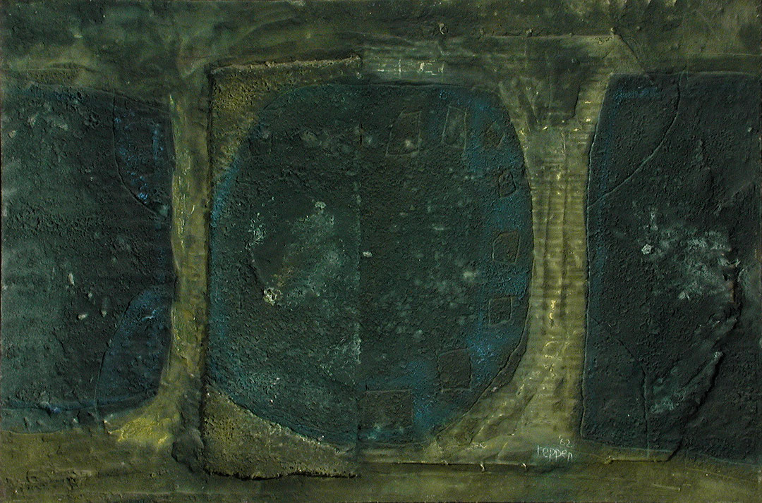 Photo de l’œuvre Blue Signs de Jack Reppen (Afficher en plein écran)