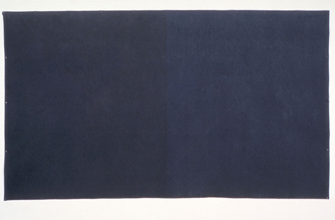 Photo de l’œuvre Le bleu/bleu de Françoise Tounissoux (Afficher en plein écran)