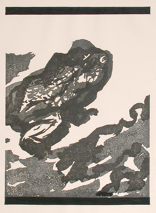 Photo de l’œuvre Sans titre (tirée de l’album « Conversations with a Toad », 1987) de Lucie Lambert (Afficher en plein écran)