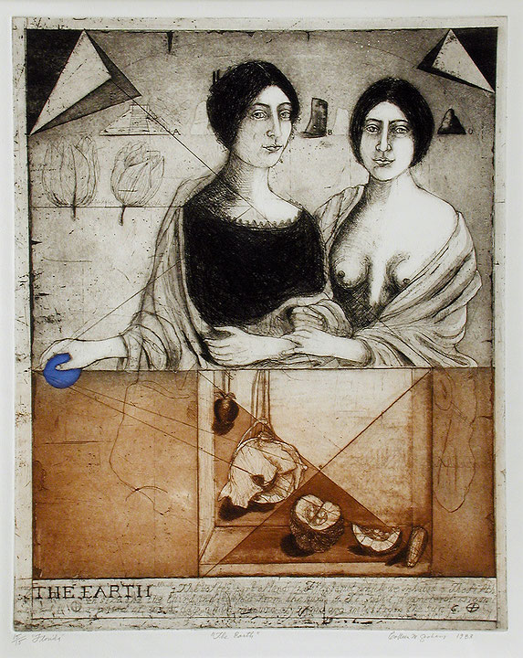 Photo de l’œuvre The Four Elements - Earth (de la série « The Four Elements: Fire Water, Earth, Air », 1983 - 1984) de Colleen Graham (Afficher en plein écran)