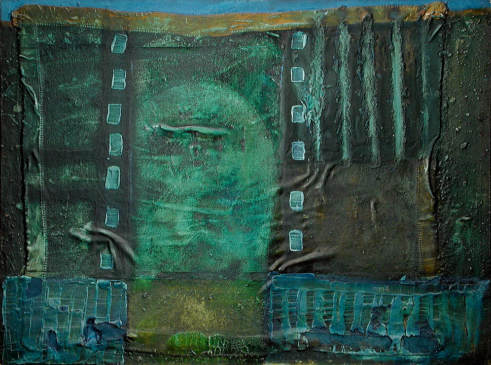 Photo de l’œuvre Untitled Composition de Jack Reppen (Afficher en plein écran)