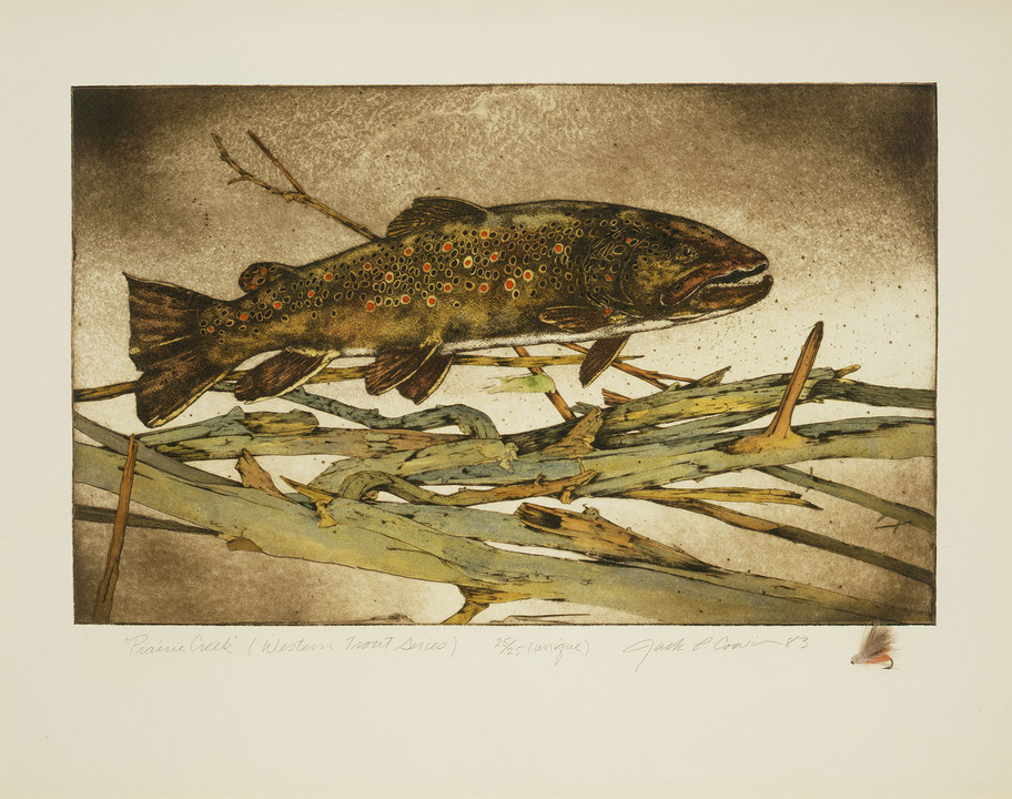 Photo de l’œuvre Prairie Creek de Jack L. Cowin (Afficher en plein écran)