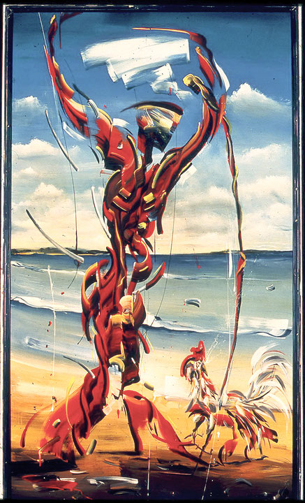 Photo de l’œuvre La Résurrection de Don Quichotte de Robert Desautels (Afficher en plein écran)