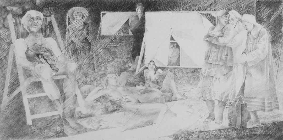 Photo de l’œuvre Ciné-parques de Louisette Gauthier-Mitchell (Afficher en plein écran)