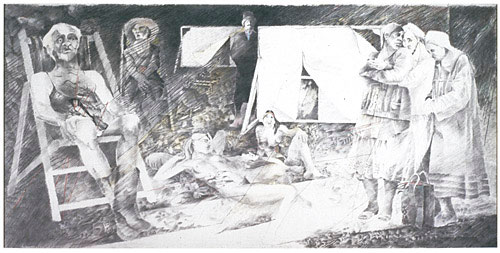 Photo de l’œuvre Ciné-parques de Louisette Gauthier-Mitchell (Afficher en plein écran)