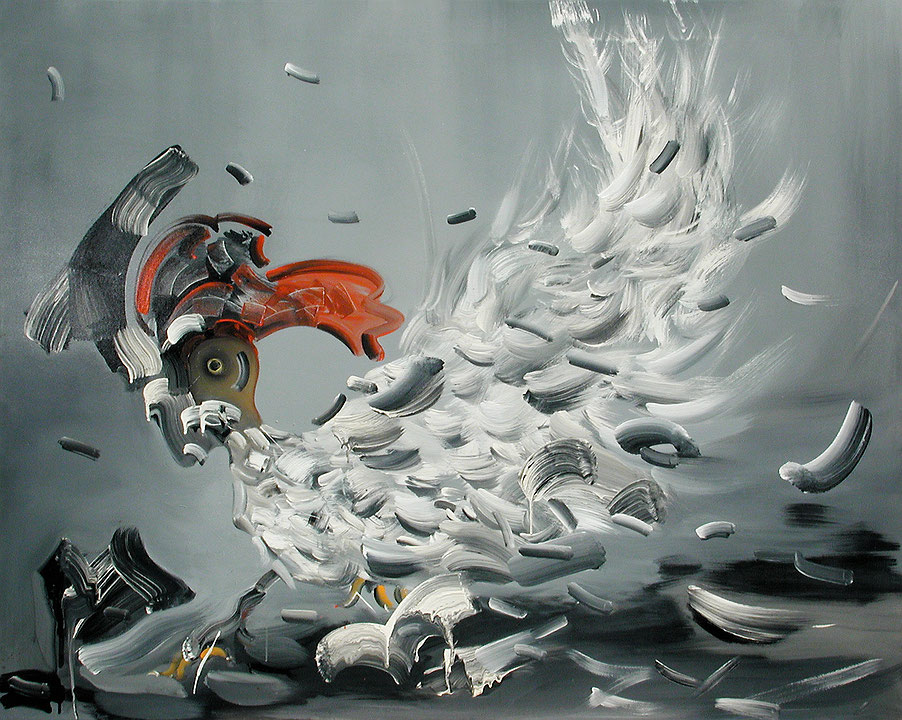 Photo de l’œuvre Le Coq de Robert Desautels (Afficher en plein écran)
