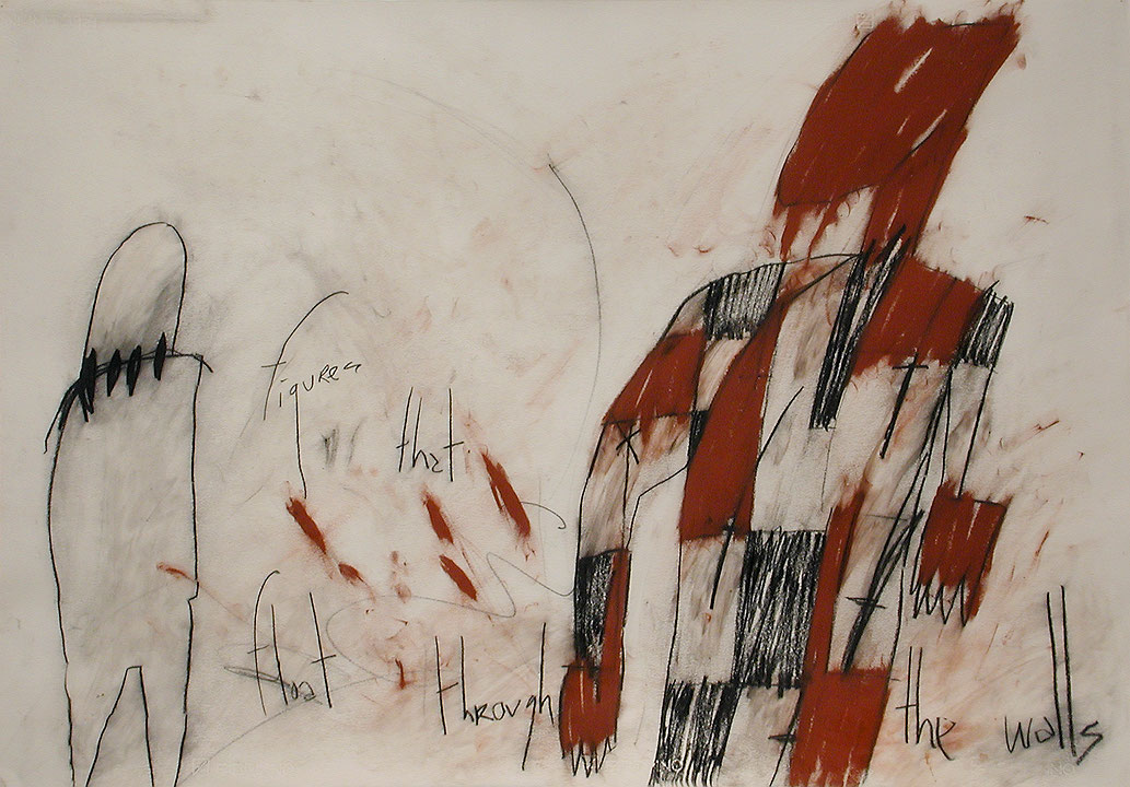 Photo de l’œuvre Figures that Float Through the Walls de Shelagh Keeley (Afficher en plein écran)