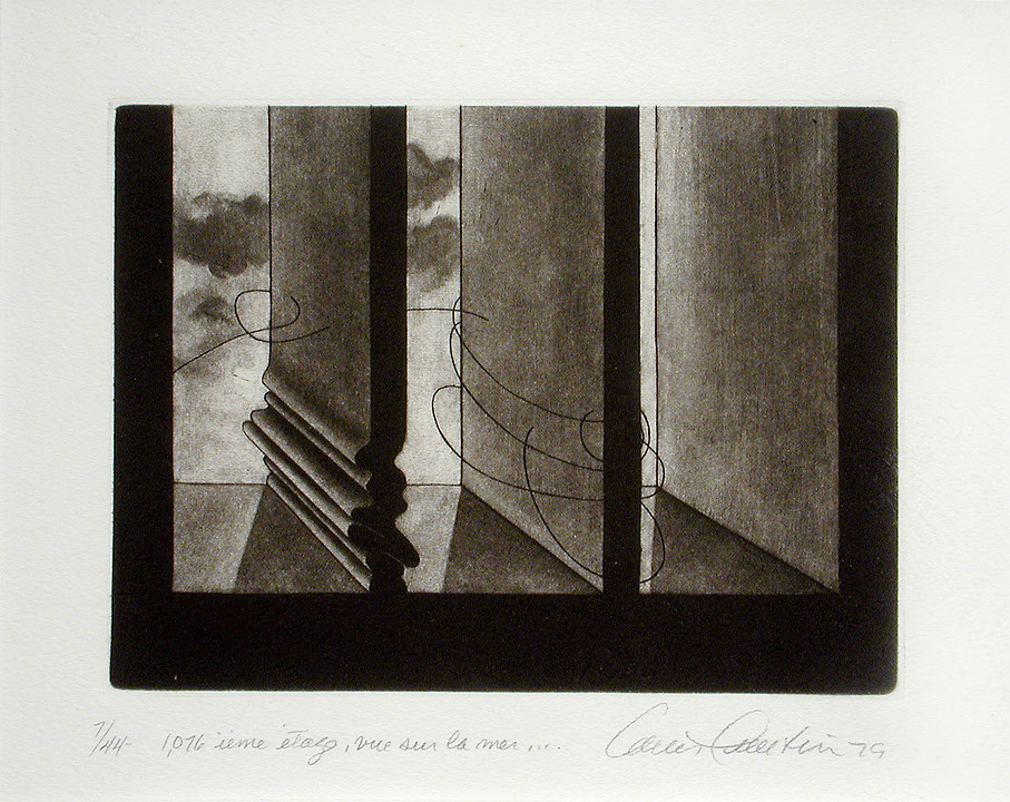 Photo de l’œuvre 1076e étage, vue sur la mer…. de Louis Pelletier (Afficher en plein écran)