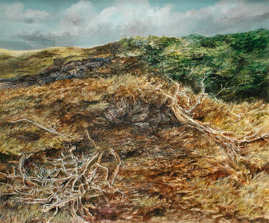 Photo de l’œuvre Junipers de Gerald Squires (Afficher en plein écran)