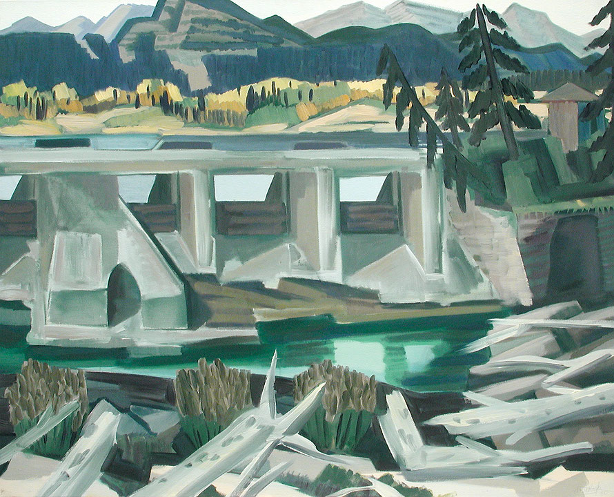 Photo de l’œuvre Seebee Dam de Dave Pugh (Afficher en plein écran)