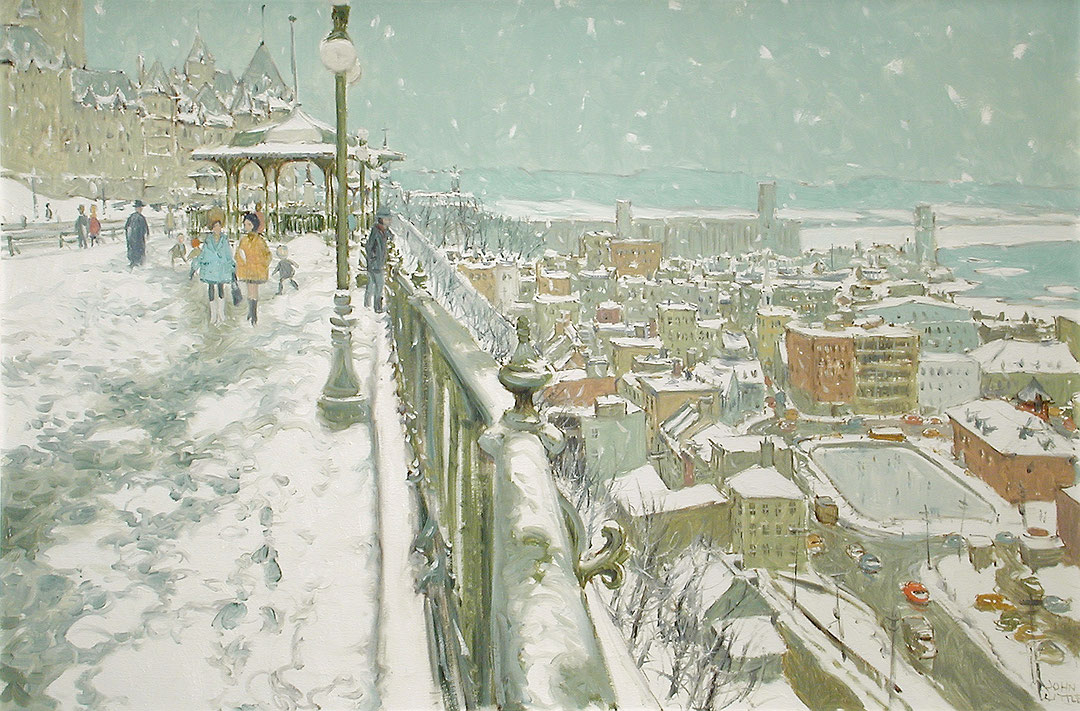 Photo de l’œuvre Terrace Dufferin de John Little (Afficher en plein écran)