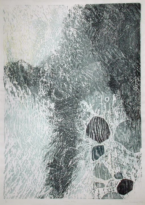 Photo de l’œuvre Givre bleu de René Derouin (Afficher en plein écran)