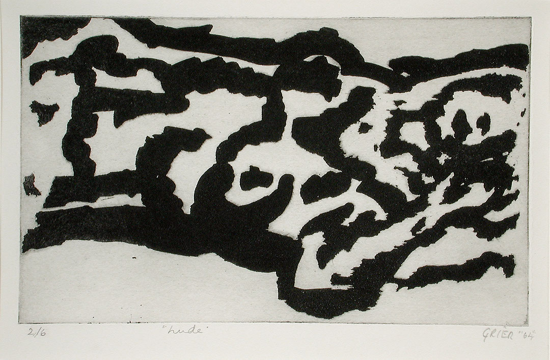 Photo de l’œuvre Nude de Eldon Grier (Afficher en plein écran)