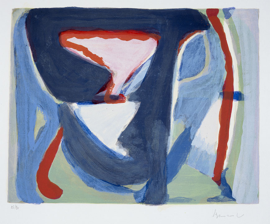 Photo de l’œuvre Composition 313 de Bram van Velde (Afficher en plein écran)