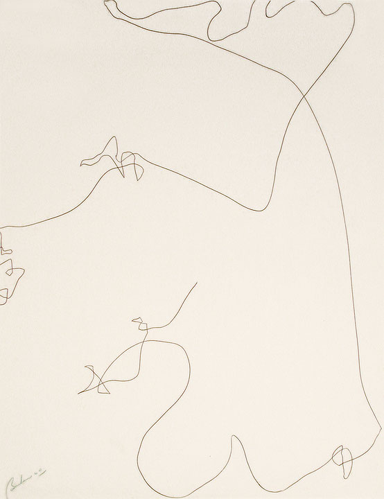 Photo de l’œuvre Sans titre (tiré d’un album « Sans titre », 1960) de Marcel Barbeau (Afficher en plein écran)