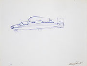 Photo de l’œuvre Sans titre (de la série « Sabre Jet », 1979 - 1982) de Murray Favro