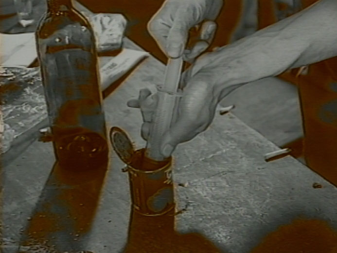 Photo de l’œuvre Pierrick et Jean-Loup (série de 4 autofilmages) de Pierrick Sorin (Afficher en plein écran)