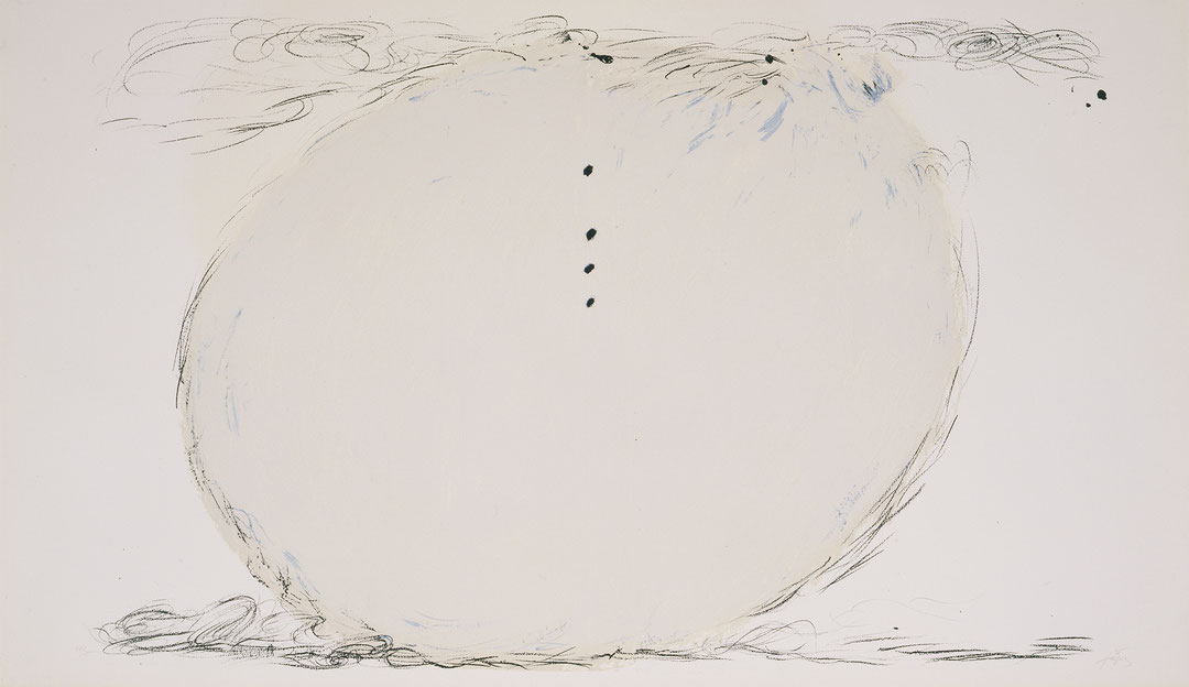 Photo de l’œuvre Ovale de Antoni Tàpies (Afficher en plein écran)