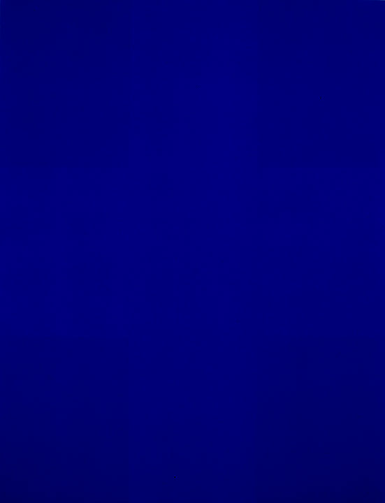Photo de l’œuvre Cygne le bleu (Pour Pierre Desjardins, In memoriam) de Guido Molinari (Afficher en plein écran)
