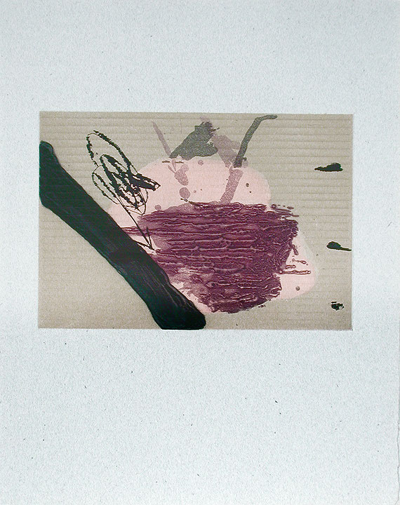 Photo de l’œuvre Sans titre (tirée de l’album « Petrificada Petrificante », 1978) de Antoni Tàpies (Afficher en plein écran)