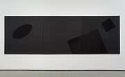 Photo de l’œuvre Untitled (Black Painting No. 1) de Robert Adrian X