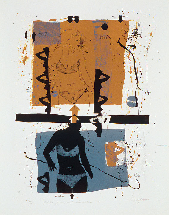 Photo de l’œuvre Pilules pour martiennes averties (tirée de l’album « Pilulorum », 1968) de André Dufour (Afficher en plein écran)