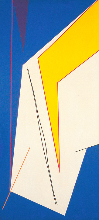 Photo de l’œuvre Lignes de Fernand Leduc (Afficher en plein écran)