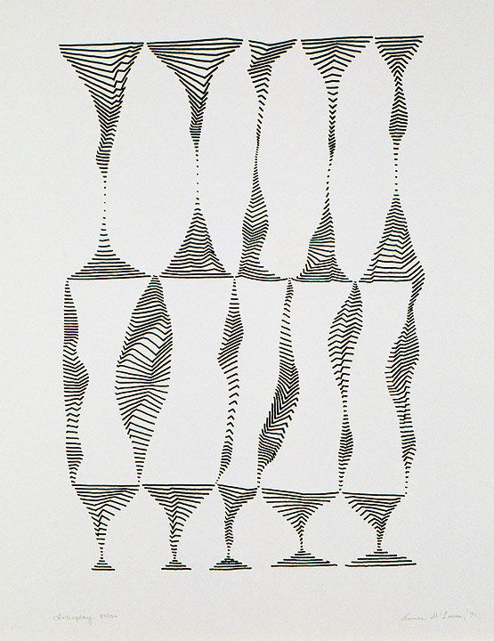 Photo de l’œuvre Interplay (tirée de l’album « Interplay », 1971) de Norman McLaren (Afficher en plein écran)