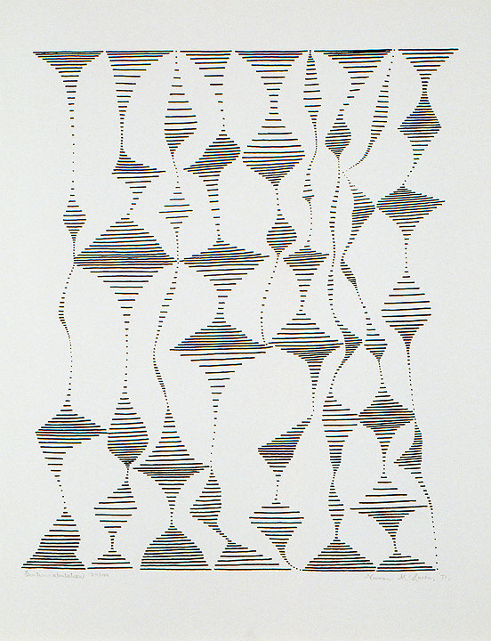Photo de l’œuvre Tintinnabulation (tirée de l’album « Interplay », 1971) de Norman McLaren (Afficher en plein écran)