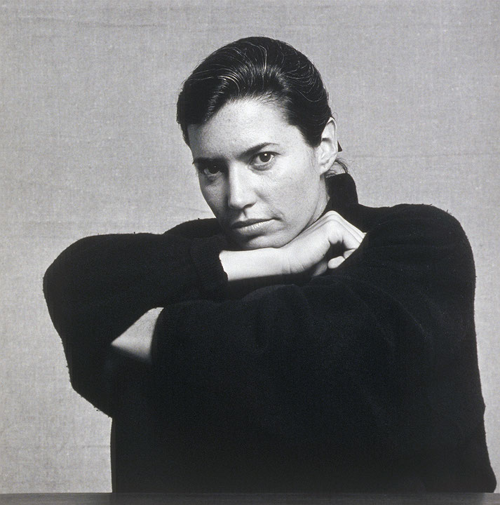 Portrait de l’artiste Dominique Blain (Afficher en plein écran)