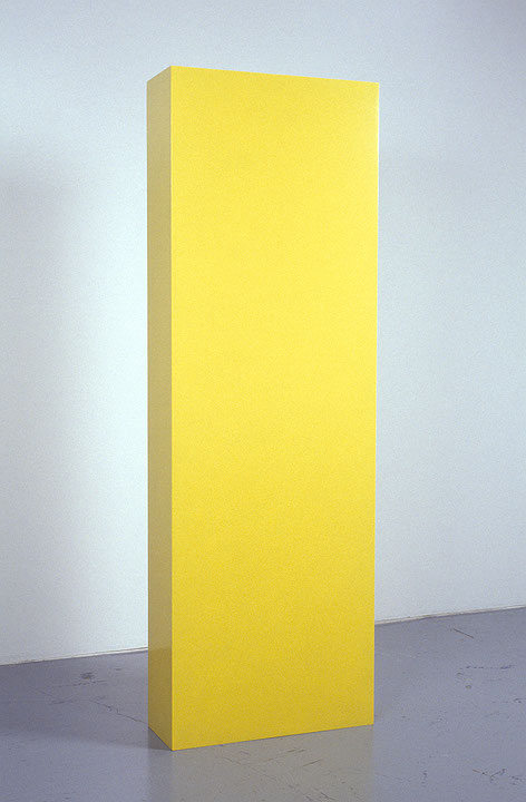 Photo de l’œuvre Volume jaune de Jean-Marie Delavalle (Afficher en plein écran)