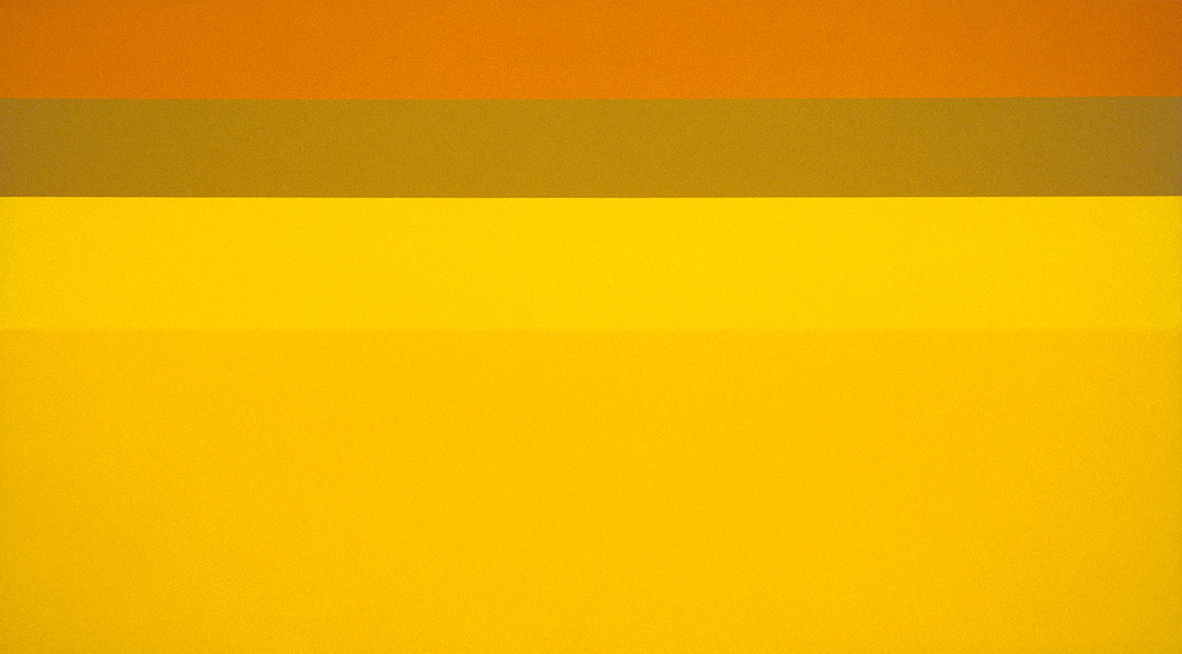 Photo de l’œuvre Ocres, jaune no 2 de Yves Gaucher (Afficher en plein écran)