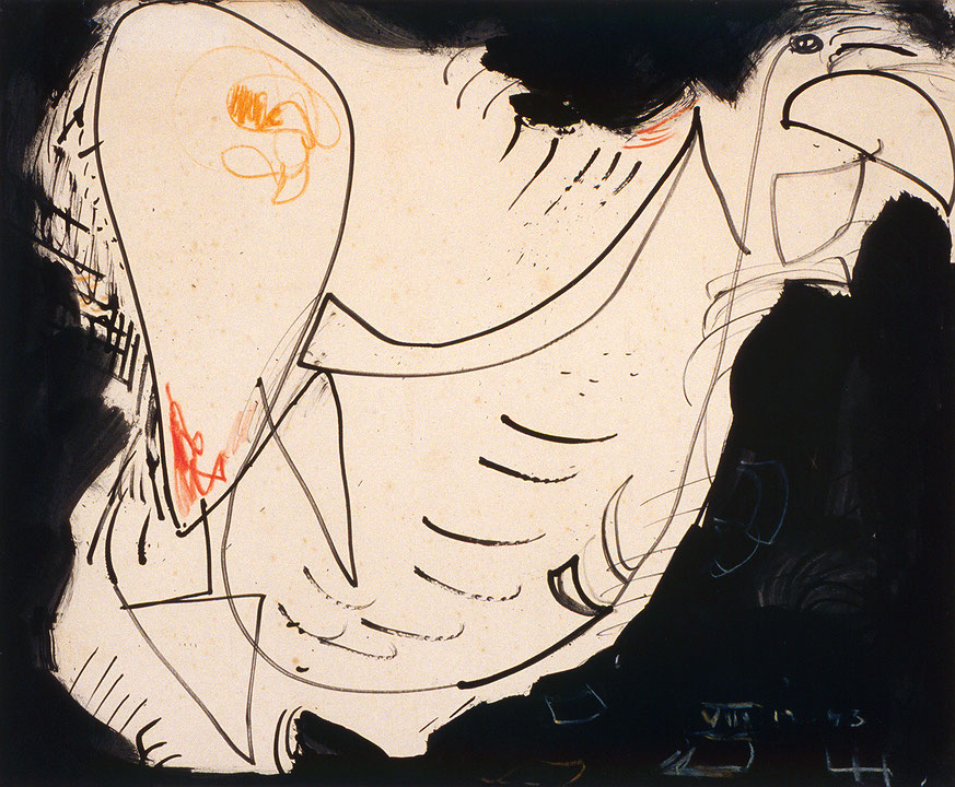 Photo de l’œuvre Seagull de Hans Hofmann (Afficher en plein écran)