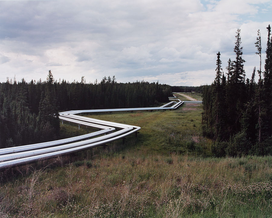 Photo de l’œuvre Oil Fields No. 22, Cold Lake Production Project, Cold Lake, Alberta de Edward Burtynsky (Afficher en plein écran)