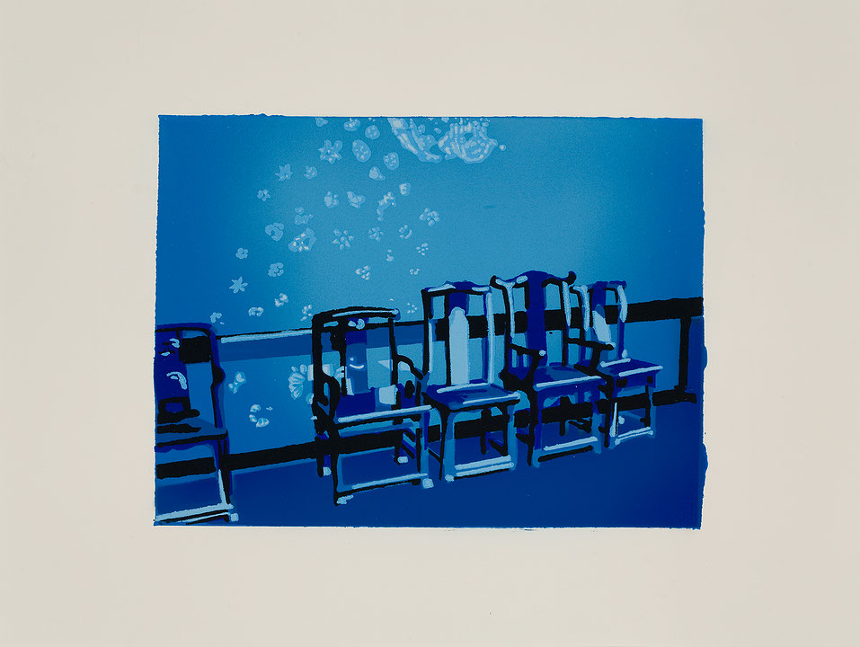 Photo de l’œuvre Electric Blue (tirée de l’album « I Never Saw Documenta », 2008) de Michael Merrill (Afficher en plein écran)
