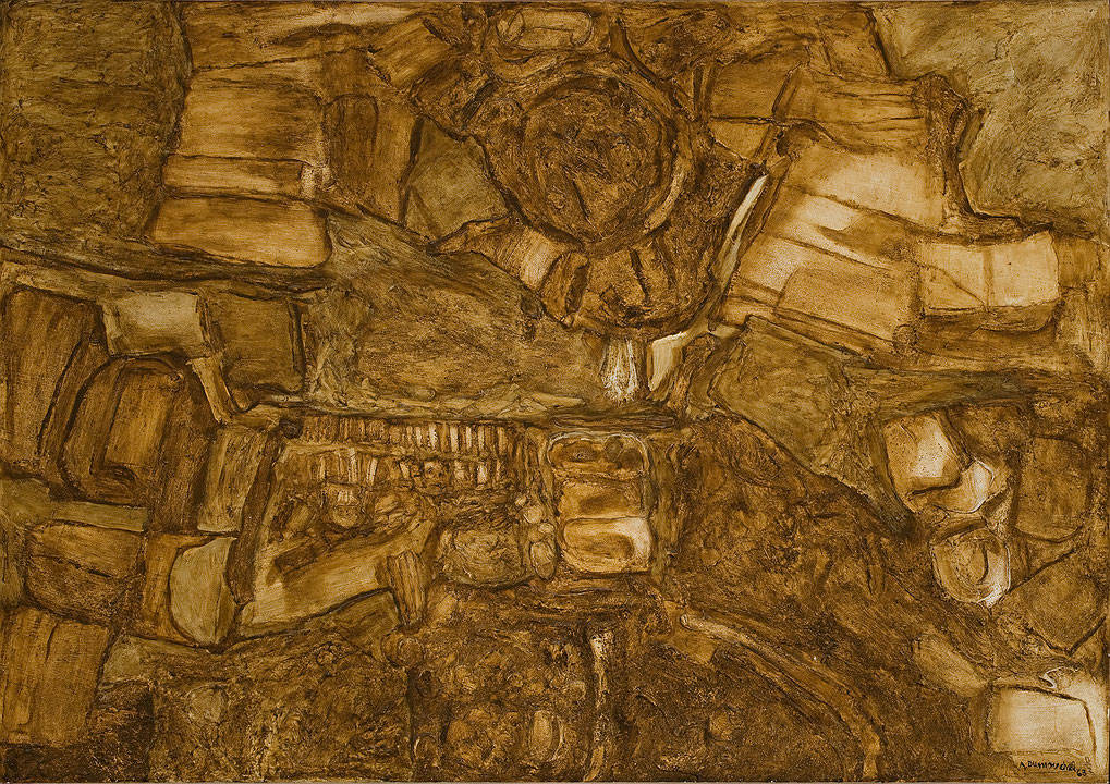 Photo de l’œuvre Golfe en brun de Albert Dumouchel (Afficher en plein écran)