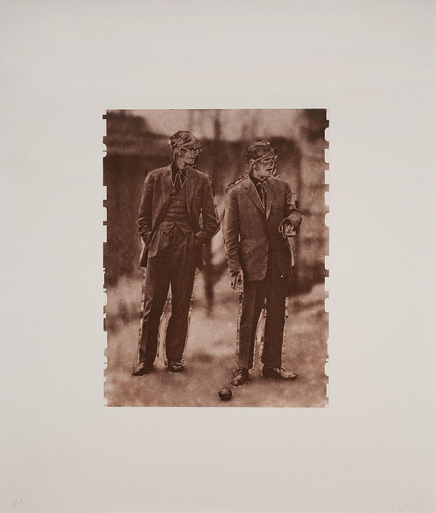 Photo de l’œuvre Für Freunde und Förderer II [pour les amis et les bienfaiteurs II] de Rosemarie Trockel (Afficher en plein écran)
