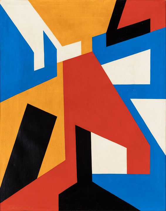 Photo de l’œuvre Illusion mécanique de Fernand Leduc (Afficher en plein écran)