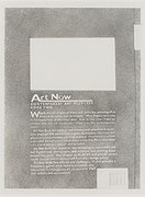 Photo de l’œuvre Art Now (Art Now: Contemporary Art Post 1970, Book 2, 1996) de Thérèse Mastroiacovo