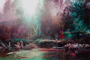 Photo de l’œuvre Rainbow River (de la série « Field Trip ») de Sarah Anne Johnson