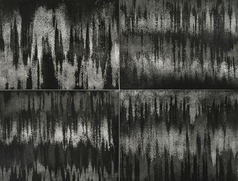 Photo de l’œuvre Aux quatre vents : courant d’air (noir) no 3 de Luce Meunier (Afficher en plein écran)