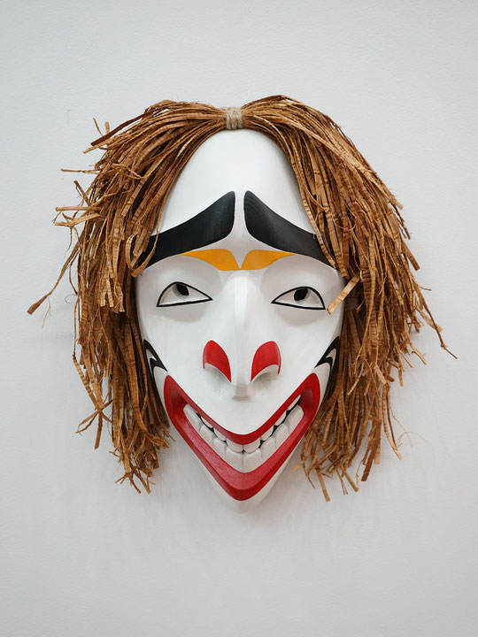 Photo de l’œuvre Laughter Mask de Beau Dick et Eugene Isaac (Afficher en plein écran)