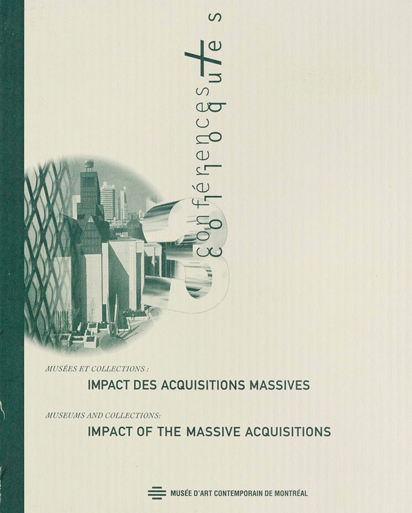 Couverture de la publication Musées et collections : impact des acquisitions massives = Museums and collections : impact of the massive acquisitions
