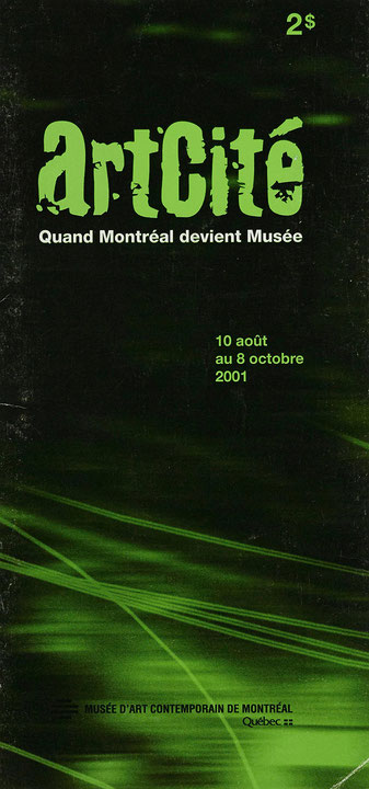 Couverture de la publication Artcité : Quand Montréal devient Musée