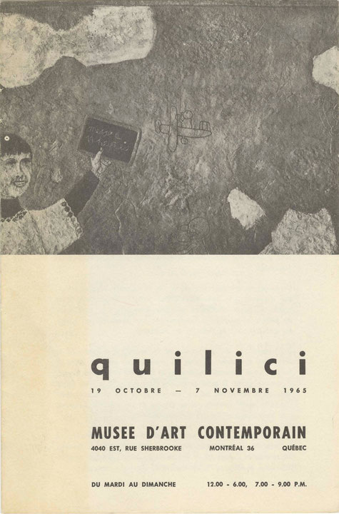 Couverture du catalogue Quilici